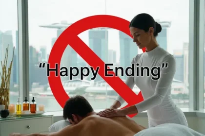 Happyending masáže v Singapuru