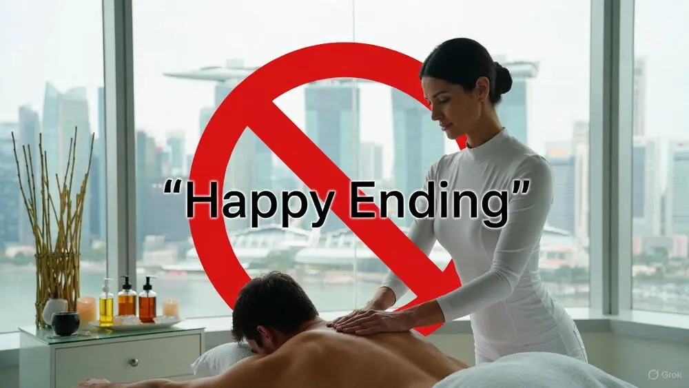 Happyending masáže v Singapuru